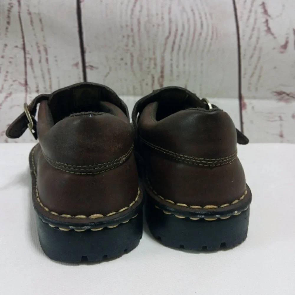 Original Outback Rugged Brown Leather Sandals shoe